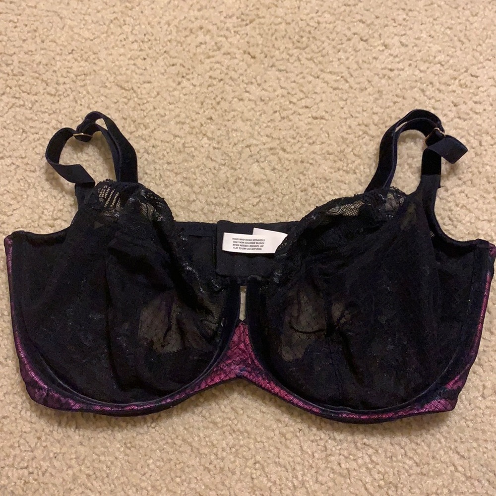 soma black bra 36G